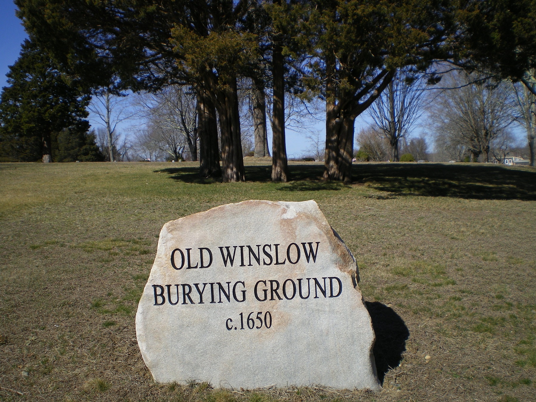 Old Winslow Burying Ground AKA Winslow Cemetery